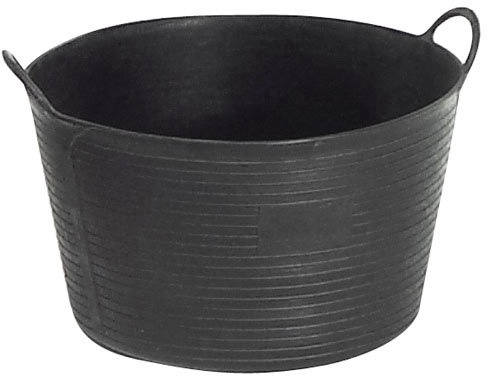 Cesto Vendimia / Capazo Plastico 30l Negro